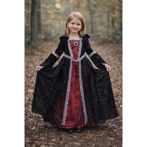 Halloween Girl's Spider Countess Witch Vampire Costume Small 4T-5 Cosplay RARE